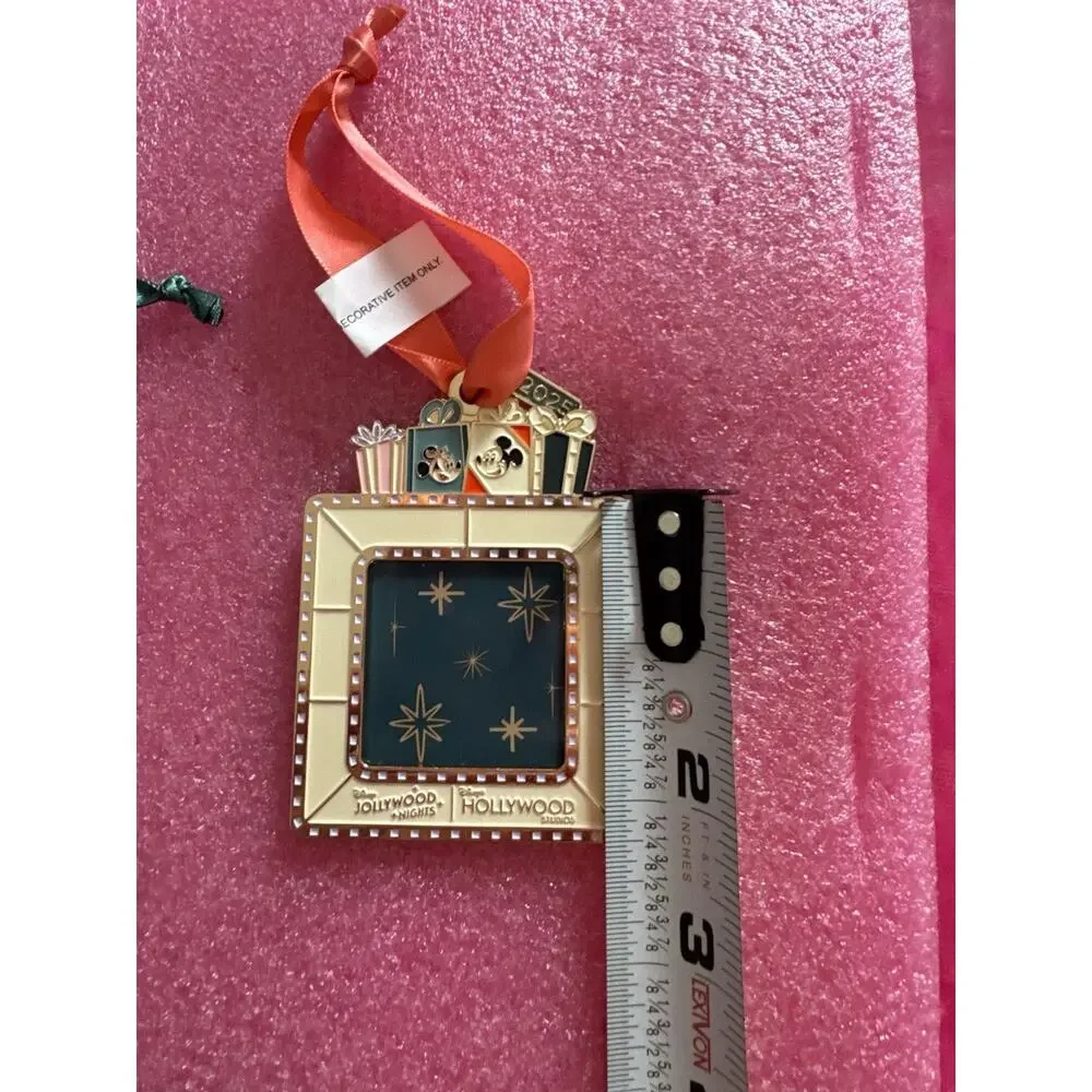Disney 2025 Jollywood Nights Keepsake Ornament Limited Edition Picture Frame